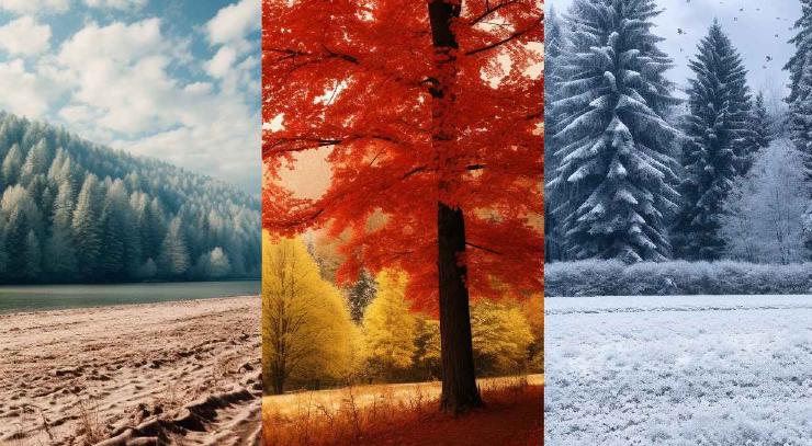 Arvaammeko suosikkivuodenaikasi väritoiveidesi perusteella?