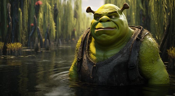 Testul Shrek: Ce faci în mlaștina mea?