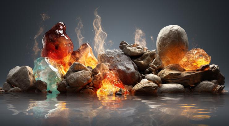 Quiz: Hvilket grundstof er du? | Ild, vand, jord eller luft?