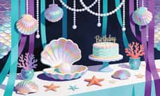 Καλύτερες Ιδέες για Πάρτι Γενεθλίων Γοργόνας για Παιδιά