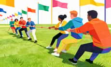 25+ Καλύτερα Παιχνίδια Ομαδικής Δουλειάς για Εργασία & Εταιρικές Εκδηλώσεις