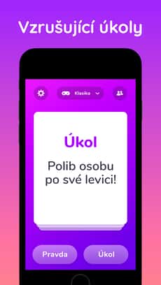 Screenshot Pravda nebo úkol extrémní app