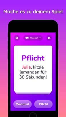 Screenshot Wahrheit oder Pflicht Extrem app