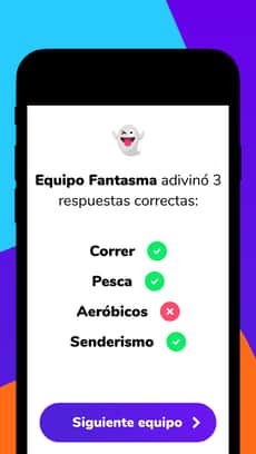 Screenshot Charadas app