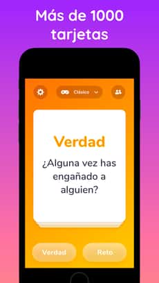 Screenshot Verdad o reto extremo app