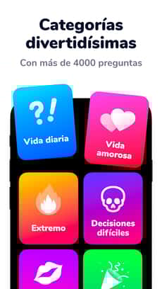 Screenshot ¿Qué prefieres? app
