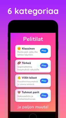 Screenshot Totuus vai tehtävä äärimmäistä app