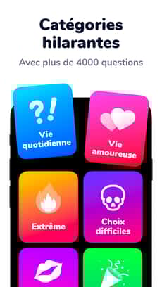 Screenshot Tu préfères ? app