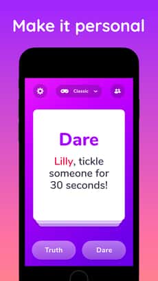 Screenshot Istina ili izazov ekstrem app