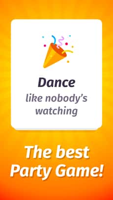 Screenshot Truth or Dare Party app