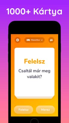 Screenshot Felelsz vagy mersz extrém app
