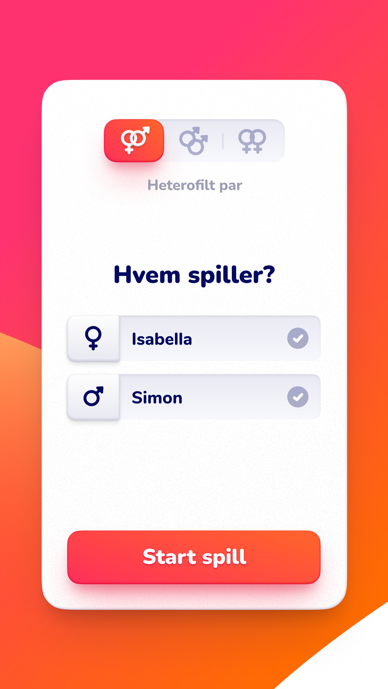 Screenshot PumPum app