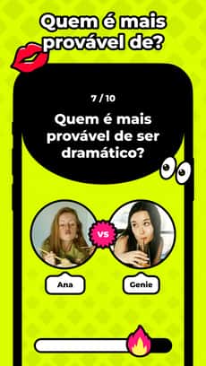 Screenshot Gossip app