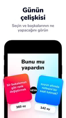 Screenshot Hangisini tercih edersin? app
