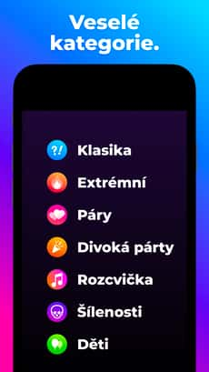 Screenshot Pravda nebo úkol app