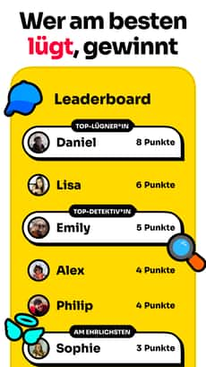 Screenshot 2 Wahrheiten und 1 Lüge app