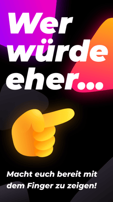 Screenshot Wer würde eher app