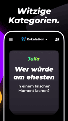 Screenshot Wer würde eher app