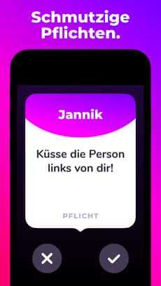 Screenshot Wahrheit oder Pflicht app