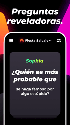 Screenshot Quién es más probable que app