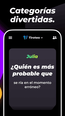 Screenshot Quién es más probable que app