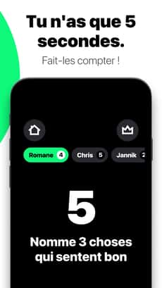 Screenshot Jeu 5 secondes app