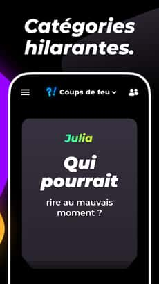 Screenshot Qui est le plus app