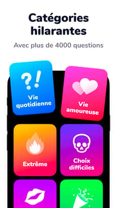 Screenshot Tu préfères ? app