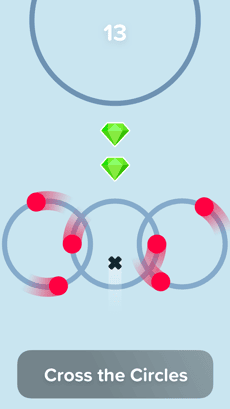 Screenshot Circle Jumps app