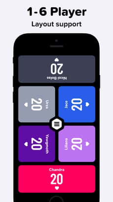 Screenshot MTG Life Counter: Lotus app