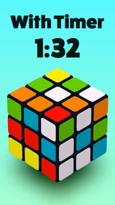 Screenshot Rubik's Cube app