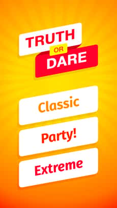 Screenshot Truth or Dare Party app