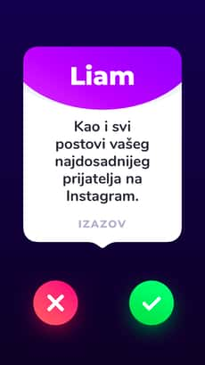 Screenshot Istina ili izazov app