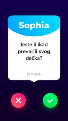 Screenshot Istina ili izazov app