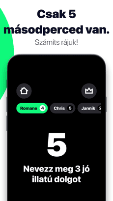 Screenshot 5 másodperc 3 válasz app