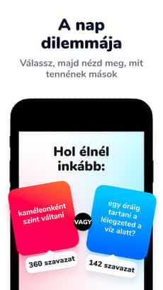 Screenshot Melyiket választanád? app