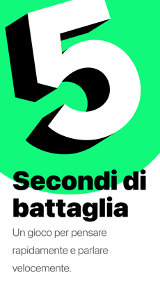 Screenshot 5 secondi gioco app