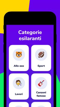 Screenshot Gioco del mimo app