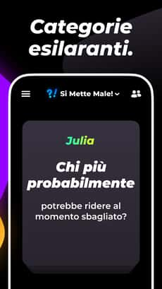 Screenshot Chi è più propenso a app