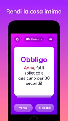 Screenshot Obbligo o verità estremo app