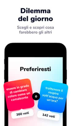 Screenshot Preferiresti? app