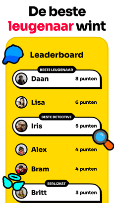 Screenshot 2 Waarheden en 1 Leugen app