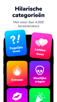 Screenshot Zou je liever? app