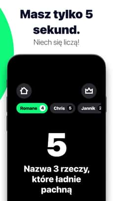 Screenshot 5 sekund pytania app