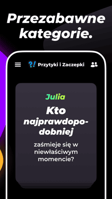 Screenshot Kto najprawdopodobniej app