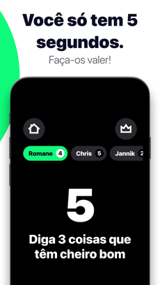 Screenshot Jogo dos 5 segundos app