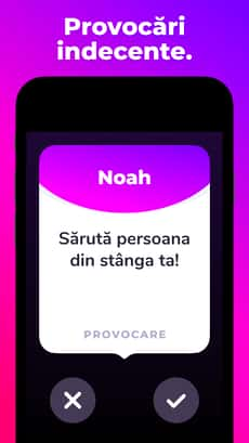 Screenshot Adevăr sau provocare app