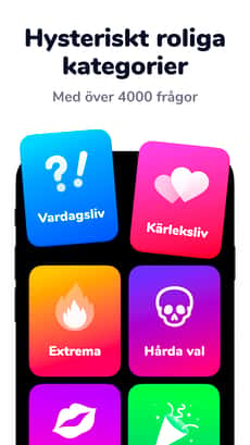 Screenshot Skulle du hellre? app