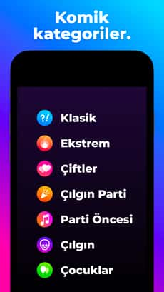 Screenshot Doğruluk mu Cesaret mi app