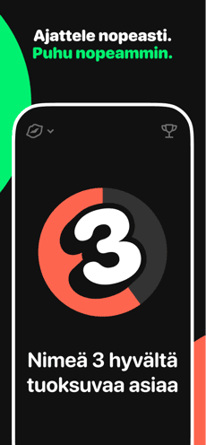 Screenshot 5 sekuntia peli app